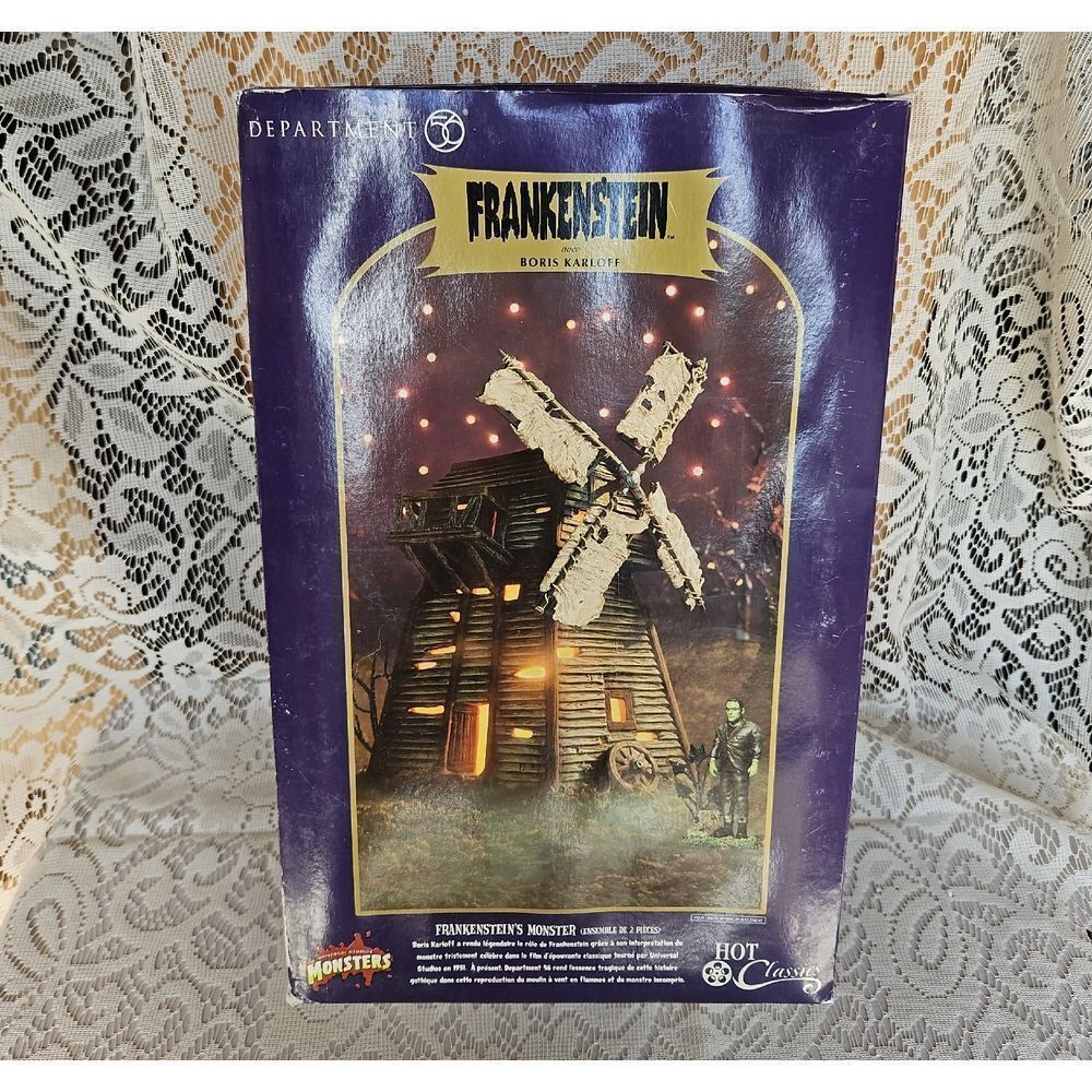 Department 56 Frankenstein's Monster with Windmill